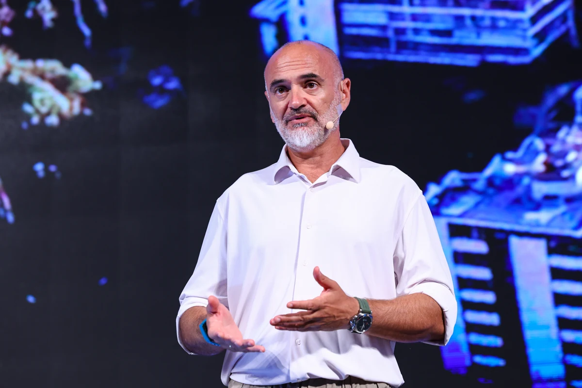 A second speaker on the CMS 2025 stage