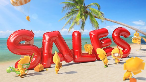 YELLOWS SUMMER SALES TVC — film still