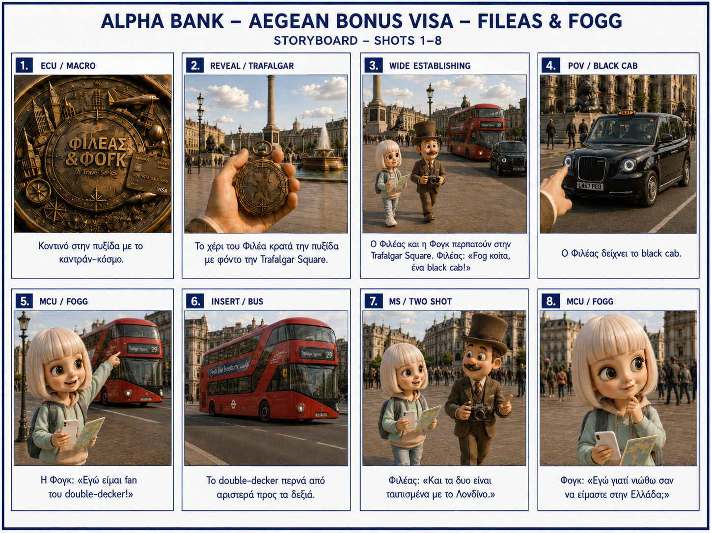 Alpha Bank Aegean Bonus Visa storyboard