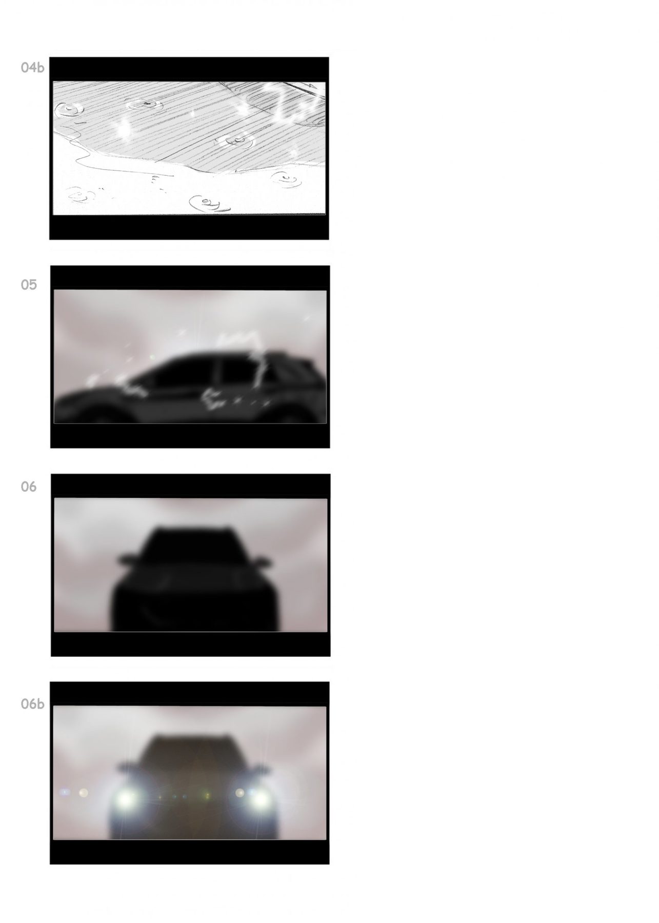 Kia Sportage TVC — Storyboard, 3 of 7