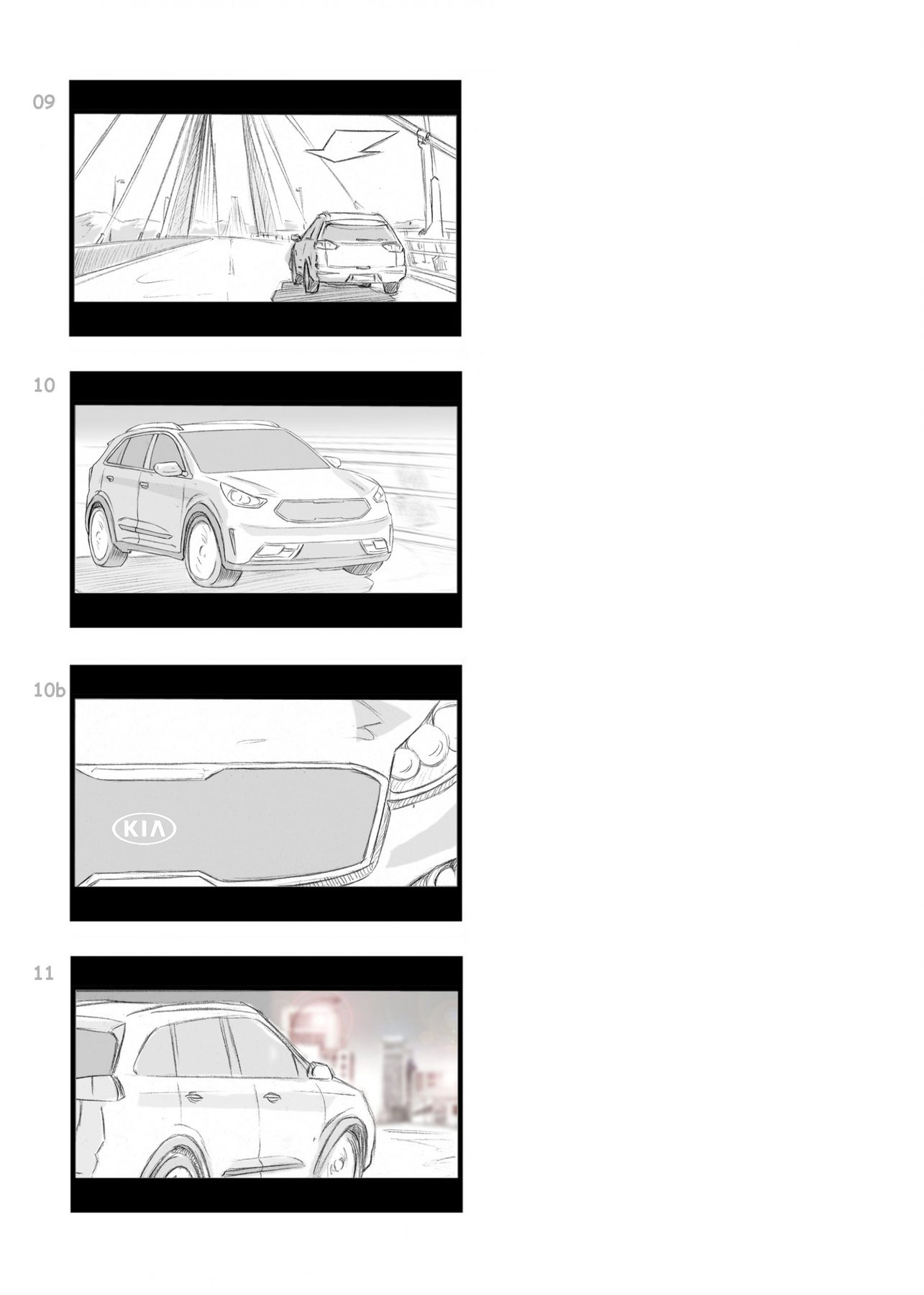 Kia Sportage TVC — Storyboard, 5 of 7