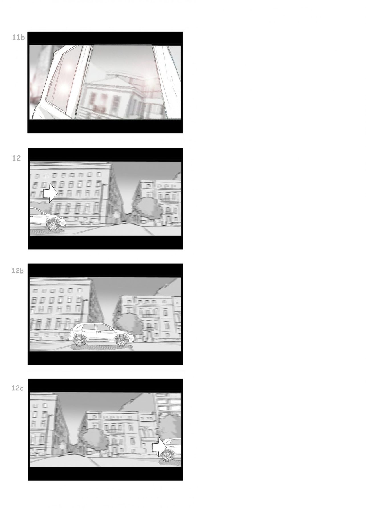 Kia Sportage TVC — Storyboard, 6 of 7