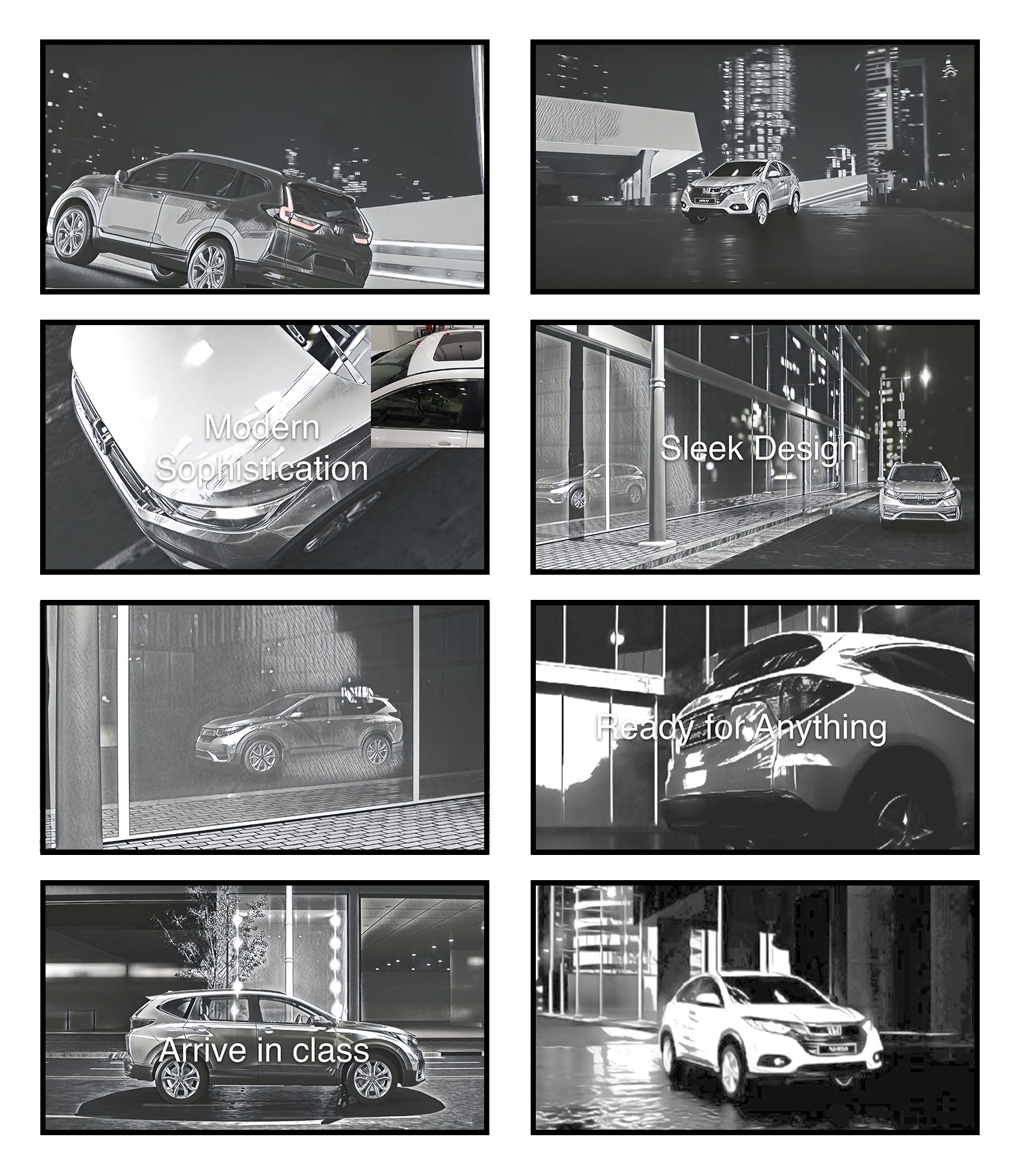 Honda Crv — Storyboard, 2 of 4