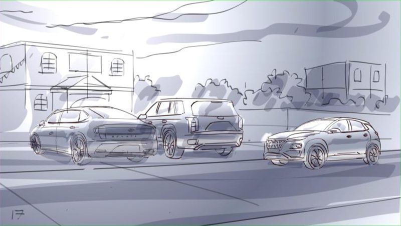 Hyundai Sonata Levant Full — Storyboard, 1 of 23