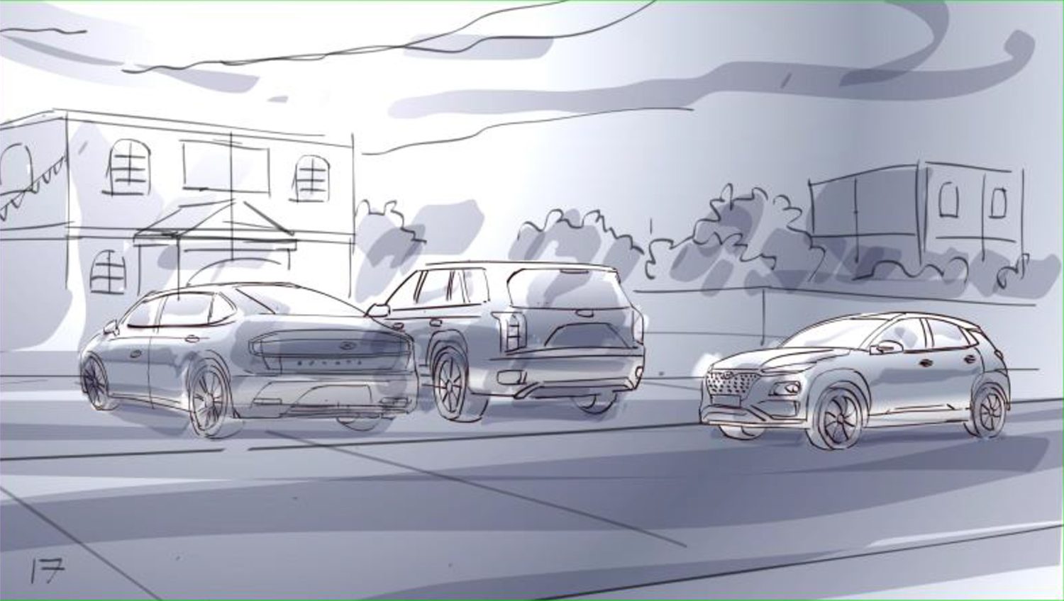 Hyundai Sonata Levant Full — Storyboard, 1 of 23