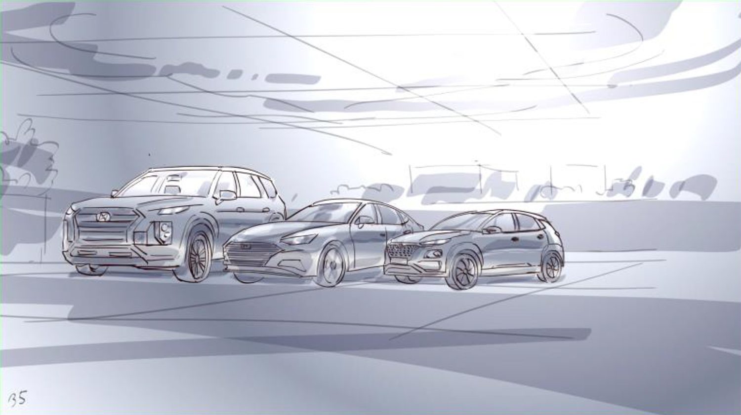 Hyundai Sonata Levant Full — Storyboard, 8 of 23