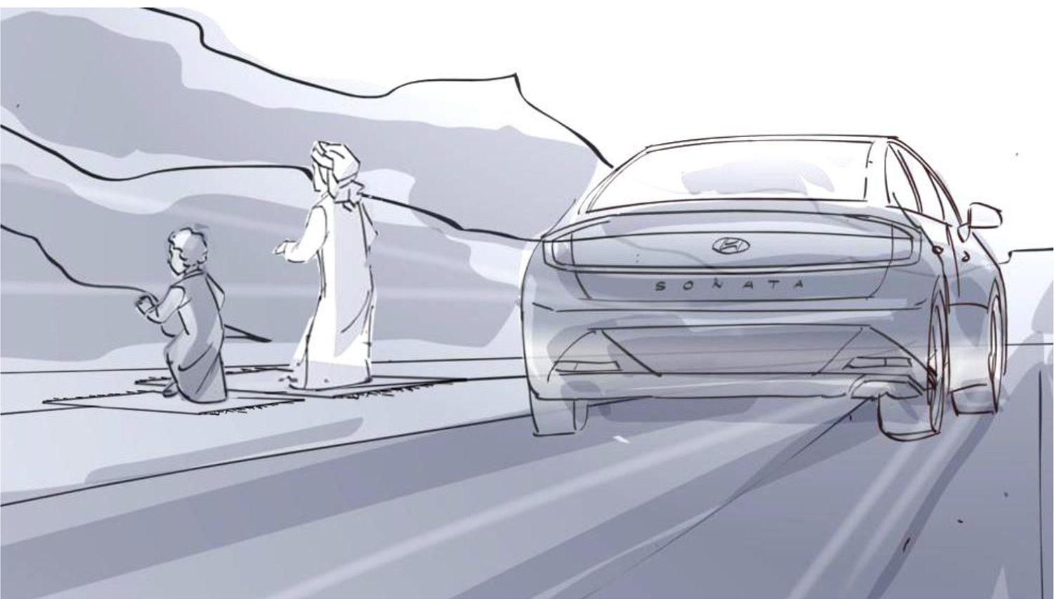 Hyundai Sonata Levant Full — Storyboard, 12 of 23
