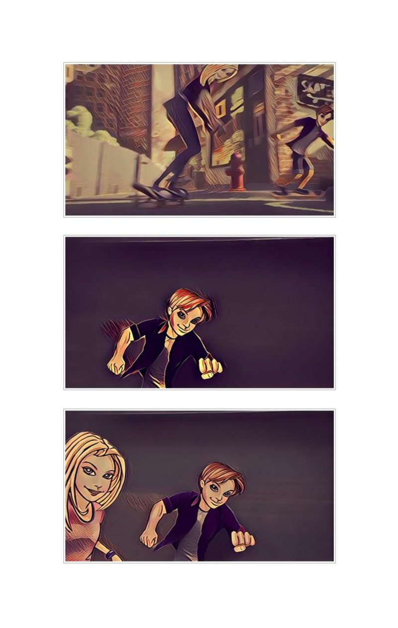 CAOTONIC tvc — Storyboard, 2 of 5