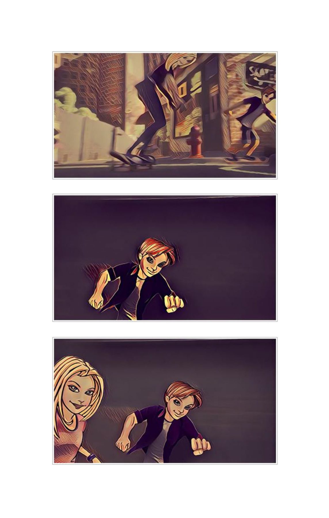 CAOTONIC tvc — Storyboard, 2 of 5