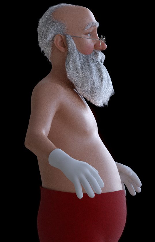 Jumbo Christmas — Work in progress, 1 of 6