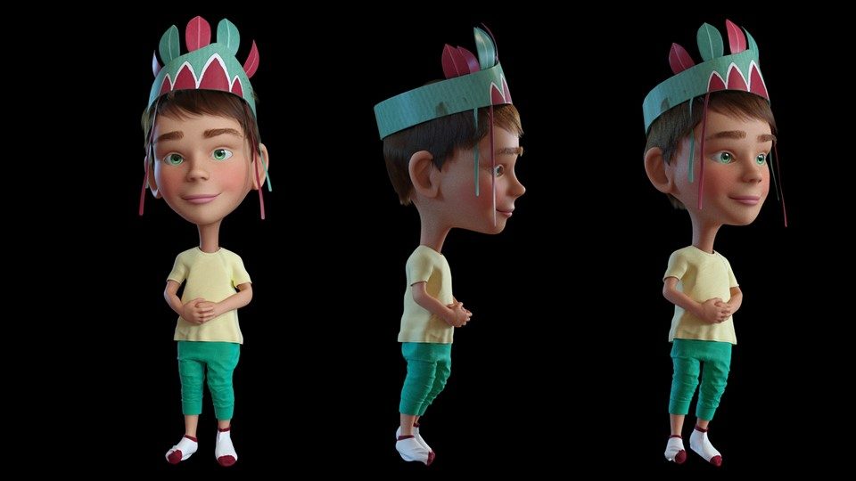 DEH My Energy — Character development, 1 of 6