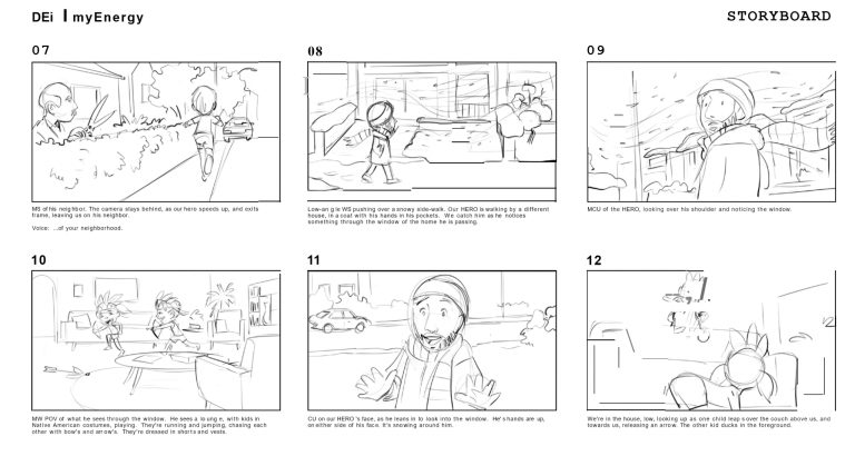 DEH My Energy — Storyboard, 2 of 6