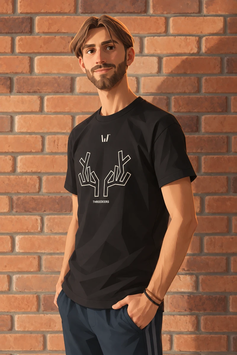 George — 2.5D THREEDEERS character portrait