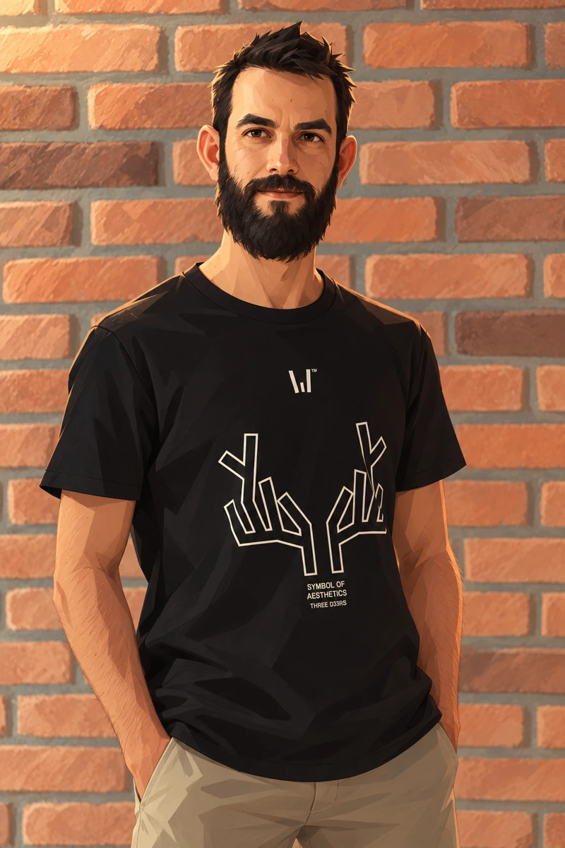 George — 2.5D THREEDEERS character portrait