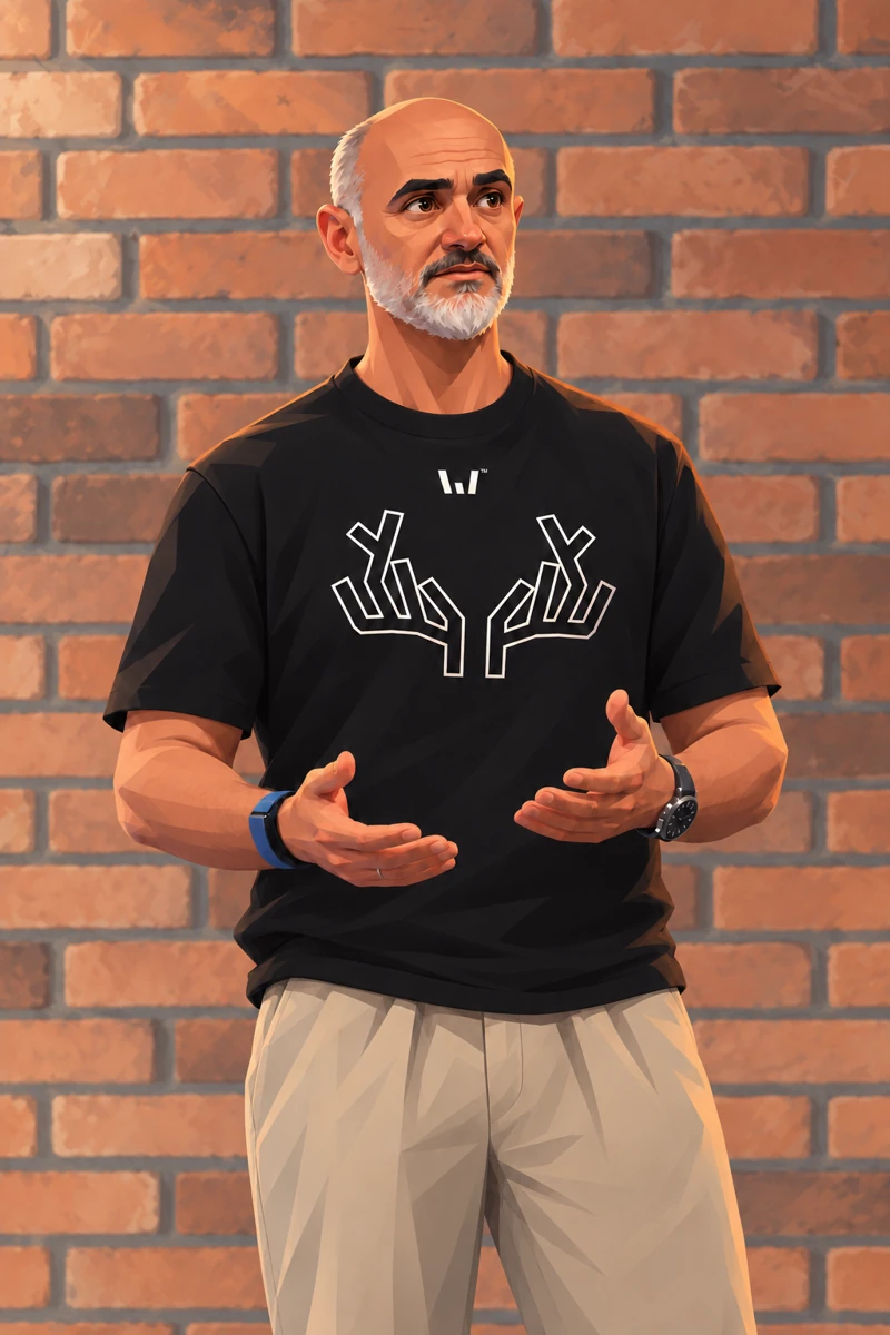 George — 2.5D THREEDEERS character portrait