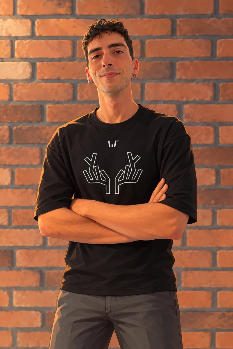 Spiros — 2.5D THREEDEERS character portrait